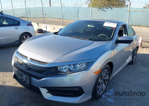 2016 Honda Civic Ex from USA, damaged, VIN 2HGFC2F75GH537178